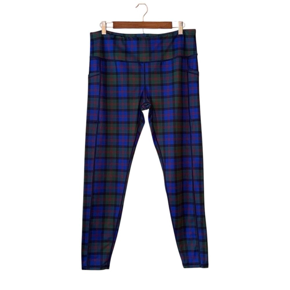 CONSTANTLY VARIED GEAR Leggings Polar Plaid Tartan XXL